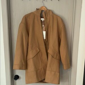 Bohme Tan Cape with Oversized Silhouette